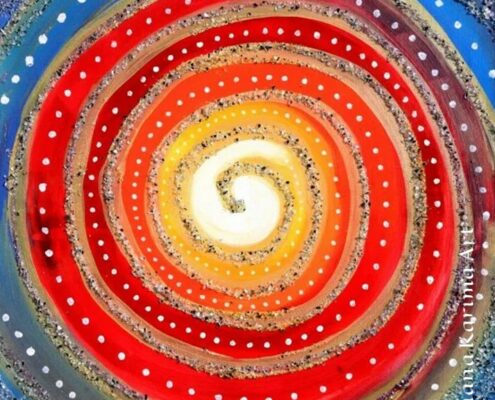 spirala swiadomosci obraz ariany karimy